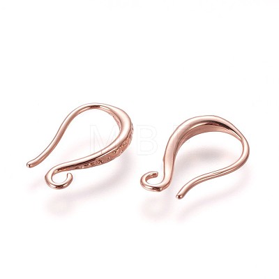 Brass Earring Hooks KK-L177-34-1
