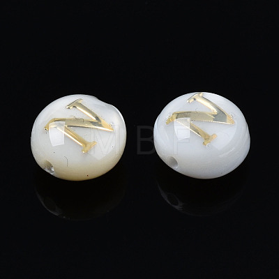 Natural Freshwater Shell Beads SHEL-S278-036N-1