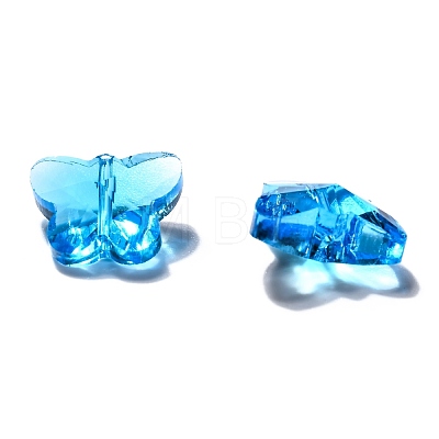Transparent Glass Beads GLAA-P037-02-35-1