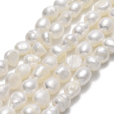 Natural Cultured Freshwater Pearl Beads Strands PEAR-A005-14-01A-1