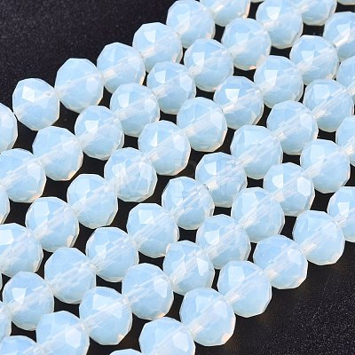 Glass Beads Strands EGLA-A034-J8mm-D06-1