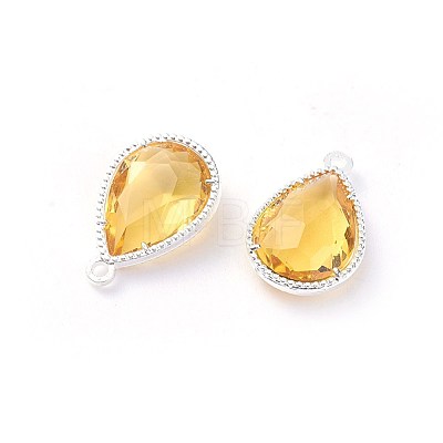 Glass Pendants GLAA-A037-G-S-1