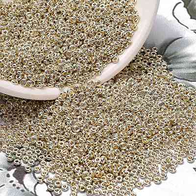 TOHO 8/0 Demi Round Beads X-SEED-DR08-PF558-1