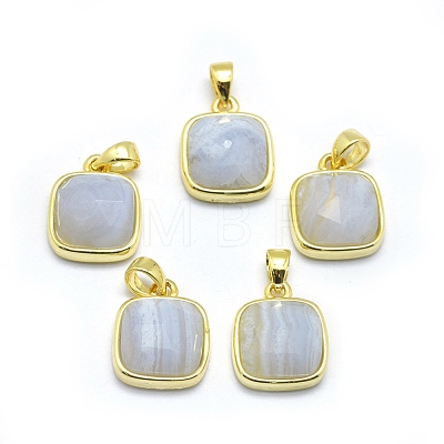 Natural Mixed Stone Pendants G-O176K-G-1