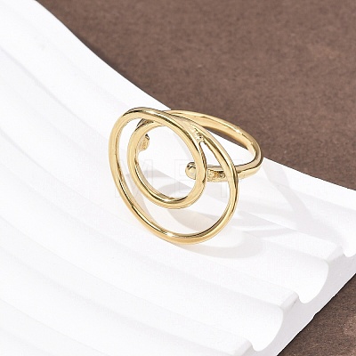 304 Stainless Steel Finger Rings RJEW-P177-01L-G-1