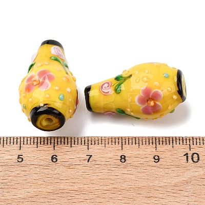 Handmade Lampwork Beads LAMP-F041-01B-1