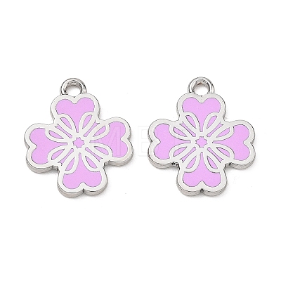 Alloy Enamel Pendants ENAM-G235-06P-05-1