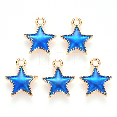 Alloy Enamel Charms ENAM-S121-024A-1