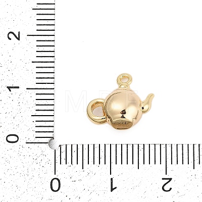 Brass Charms ZIRC-P122-02G-1