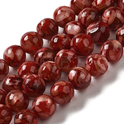 Freshwater Shell Beads Strands BSHE-L039-08B-07-1