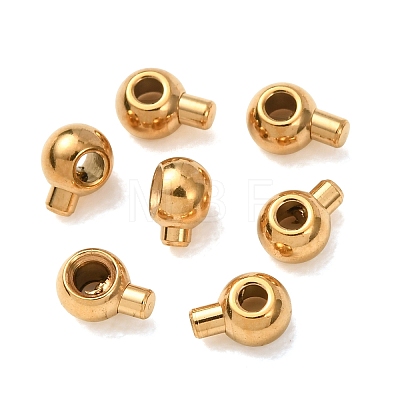 304 Stainless Steel Crimp Beads LS-STAS-A151-05G-1