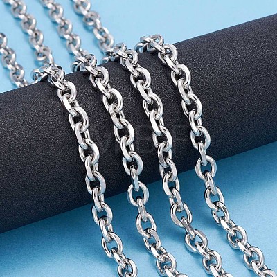 304 Stainless Steel Cable Chains CHS-P007-27P-05-1