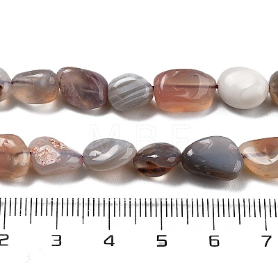 Natural Botswana Agate Beads Strands G-P433-20A-1