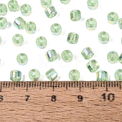 FGB Transparent Colours Glass Seed Beads SEED-Q040-07A-B06-1