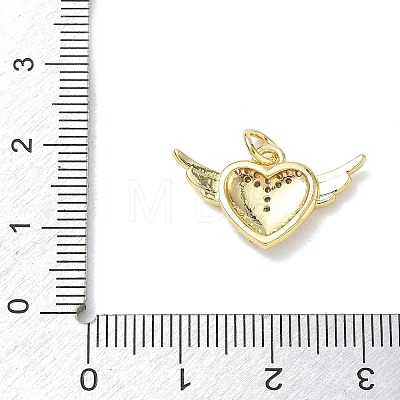 Brass with Crystal Rhinestone Pendants RB-CBA6830-05G-02-1