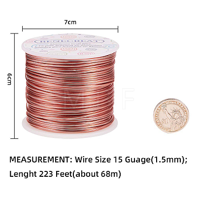 Round Aluminum Wire AW-BC0001-1.5mm-04-1