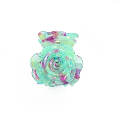 Flower Acetate Claw Hair Clips PW-WGBB8B1-06-1