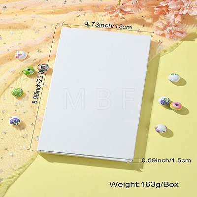 100Pcs 8 Styles Printed Wood European Beads WOOD-CJ0001-84-1