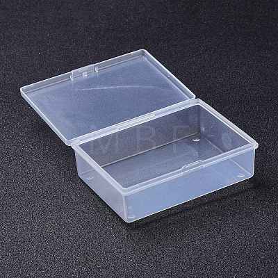 Transparent Plastic Bead Containers CON-Z004-09-1