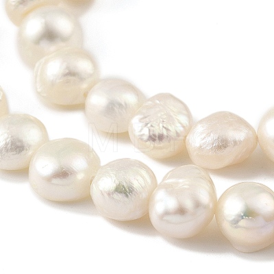 Natural Cultured Freshwater Pearl Beads Strands PEAR-A006-08A-1