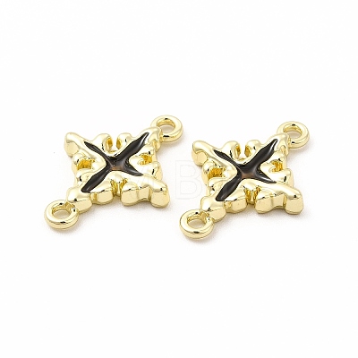 Rack Plating Alloy Enamel Connector Charms LS-FIND-G051-02LG-02-1