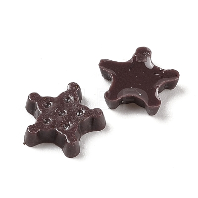 Luminous Resin Imitation Chocolate Decoden Cabochons RESI-K036-28C-02-1