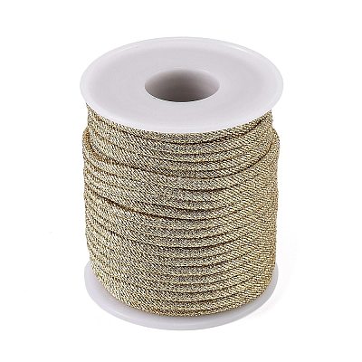 Polyester Braided Metallic Cord with Inner Core OCOR-NH0001-02B-1