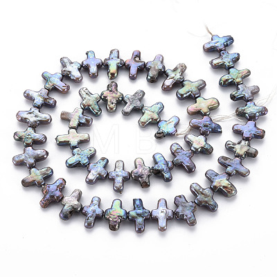 Natural Keshi Pearl Beads Strands PEAR-S021-027C-1