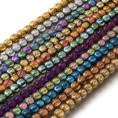 Electroplated Synthetic Non-magnetic Hematite Beads Strands G-C154-A01-1