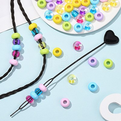 208Pcs Acrylic European Beads OHAR-FS0001-01-1