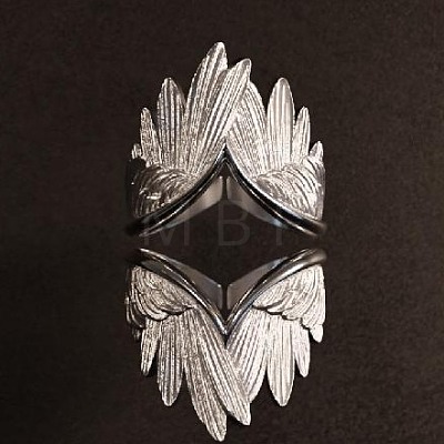 Wing Alloy Adjustable Cuff Open Rings FS-WG6CA92-01-1