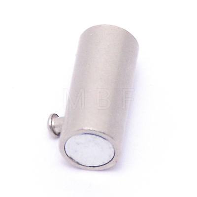 Brass Magnetic Clasps STAS-WH0038-07MP-1