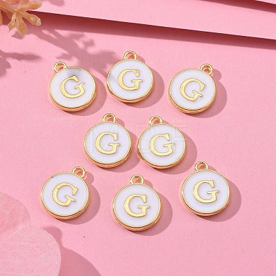 Golden Plated Alloy Charms ENAM-S118-01G-1