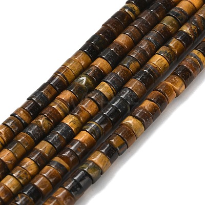 Natural Tiger Eye Beads Strands G-Z110-A34-2x4mm-01-1