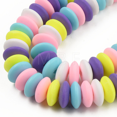 Handmade Polymer Clay Beads Strands CLAY-N008-064-A18-1