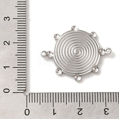 304 Stainless Steel Connector Charms STAS-C110-15P-1