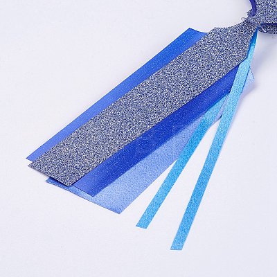 Handmade Elastic Packaging Ribbon Bows AJEW-P045-D08-1