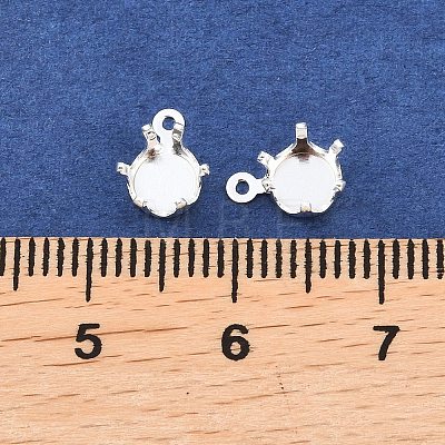 Brass Sew on Prong Settings KK-C163-12S-1