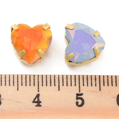 Heart Opal Sew On Rhinestones RGLA-G024-09A-G-1