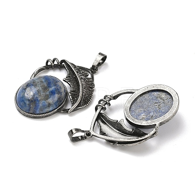 Natural Lapis Lazuli Pendants G-H332-11AS-10-1