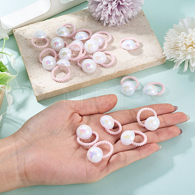 10Pcs Plastic Girls Hair Accessories OHAR-TAC0011-001C-1