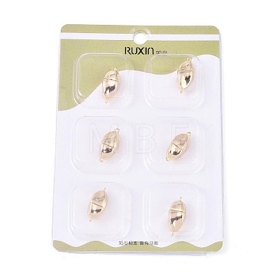 6Pcs Iron Screw Clasps IFIN-T021-02G-1