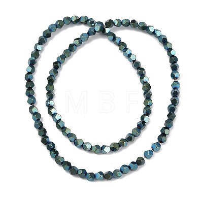 Electroplated Synthetic Non-magnetic Hematite Beads Strands G-A234-G03-01H-1