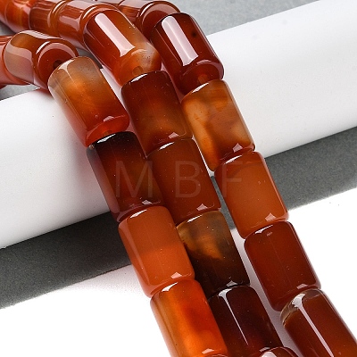 Natural Red Agate Beads Strands G-NH0019-A03-04-1