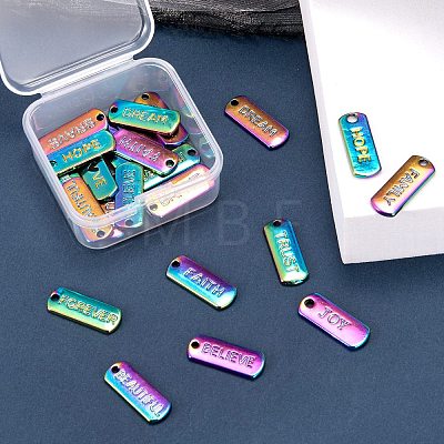 24Pcs 12 Style Alloy Pendants FIND-LS0001-30MC-1