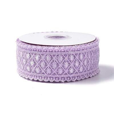 10 Yards Polyester Lace Trim Ribbon OCOR-C004-06H-1