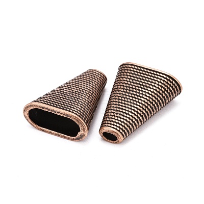 Tibetan Style Bead Cones TIBEB-00957-R-NR-1
