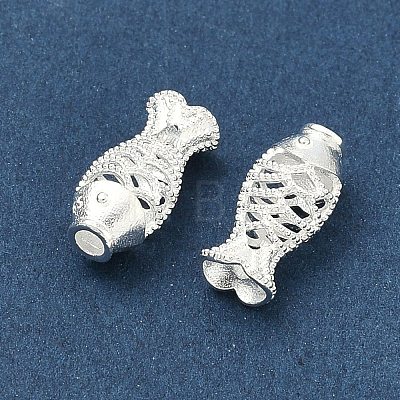 925 Sterling Silver Hollow Beads STER-A050-08S-1