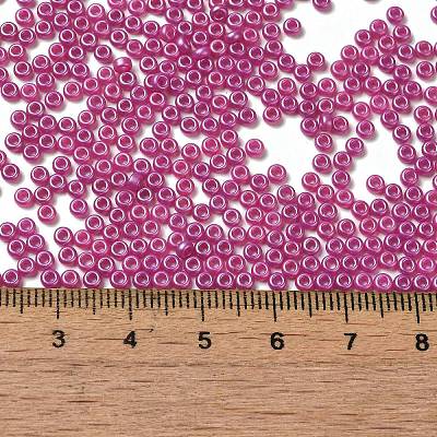 Baking Paint Glass Seed Beads SEED-P006-03A-07-1