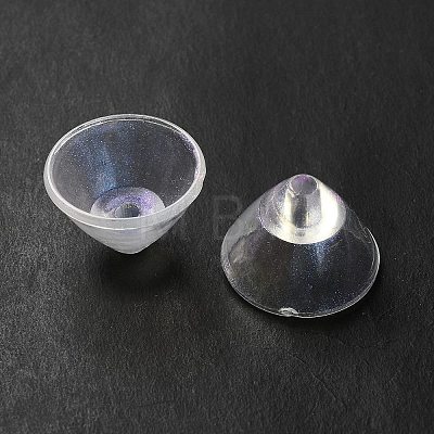 Transparent Apetalous Acrylic Bead Cone OACR-L013-010-1